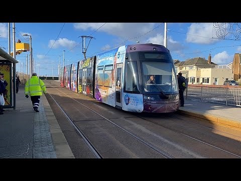 Blackpool Tramway - Starr Gate to Fleetwood Ferry (2021 Version)