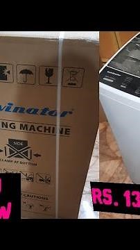 kelvinator washing machine. installation, demo,review, unboxing. kelvinator KWT- A650LG