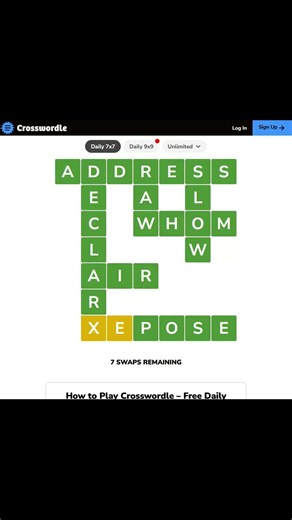 Crosswordle #1257: Stayed Calm Under Pressure (May 1)