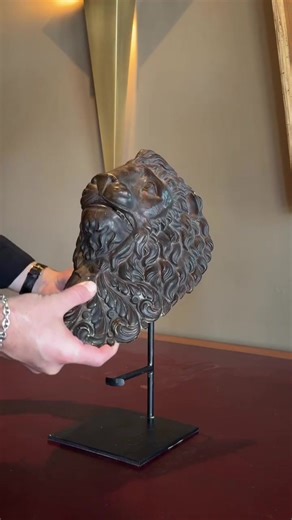 Lion Head Sculpture for Stunning Art Design