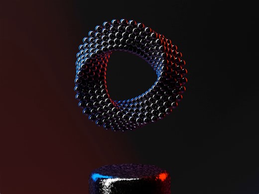 Abstract Infinity Triangle