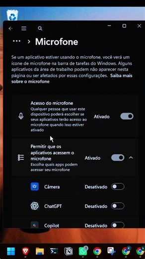 como descobrir quem está escutando seu mic #windows #tutorial
