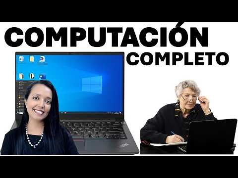 CURSO COMPLETO DE COMPUTACION✅ DESDE CERO 10 HORAS DE CLASE GRATIS, IDEAL PARA ADULTOS MAYORES.