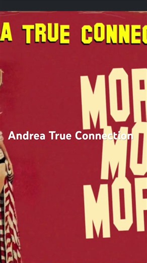 Andrea True Connection brings disco heat with the classic “More, More, More” 💃🪩
