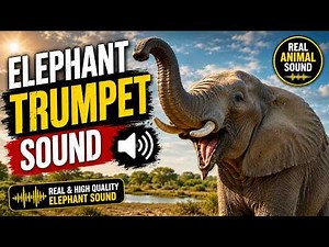 Elephant Trumpet Sound Effects #elephant #wildlife #wild #wildanimals ‪@YouTube‬ ‪@soundocean4u‬