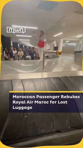 Upon landing in her homeland for a summer vacation, a Moroccan passenger expressed strong dissatisfaction over her lost luggage at Mohammed V airport in Casablanca. Although the company was recently announced the best regional airline in Africa by Skytrax, nothing seems to be the case as customers have been unhappy with the airline’s services because of delays, uncertainty, and misplaced luggage. #morocco #luggage #royalairmaroc #airport #moroccoworldnews #mwn | Morocco World News