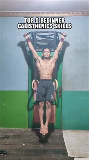 Muhammad Fauzan Syukri on Instagram: "Top 5 Beginner Calisthenics Skills 💀 - #calisthenics #streetworkout #beginnercalisthenics #calisthenicsskills #reels"