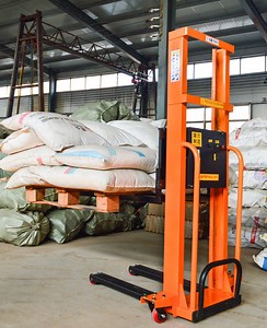 [Hot Item] Self Loading Forklift 1000kg Battery Portable Pallet Forklift for Sale