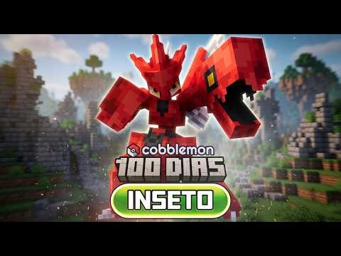 100 DAYS WITH INSECT-TYPE IN COBBLEMON - THE MOVIE | Minecraft Cobblemon