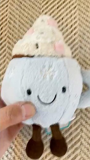 jellycat Amuseables hot chocolate with marshmallows #jellycat Christmas 2025 collection