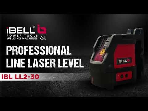 IBELL LL2-30 Green Laser Level |Professional Self Levelling Line Laser |30m Precision Alignment Tool