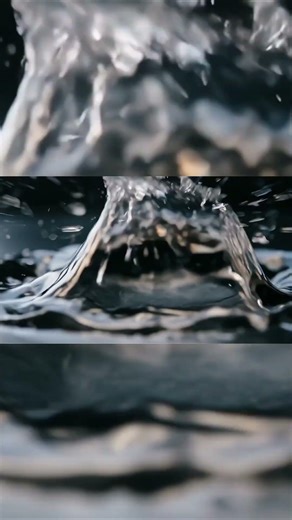 This Water Drop Isn’t Normal… Wait For The Explosion 😳💧 (Macro Slow Motion)”
