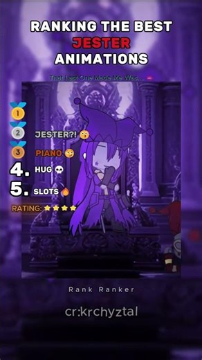 Ranking The Best Jester Animations #jester #thefreakcircus #tfc #animation