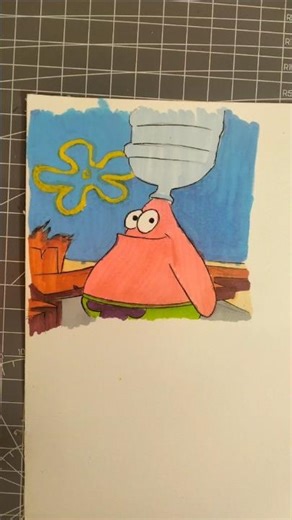 patrick gif #fyp #meme #drawing #beranda #stiker