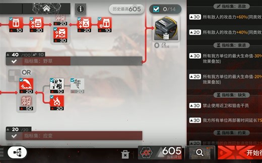 明日方舟 浊燃行动 灰烬泽地 600分简单好抄