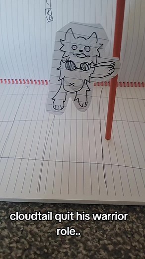 gang im back 😘 after 2 days hope you like the post! #cloudtail #erinhunter #warriorcats #fyp