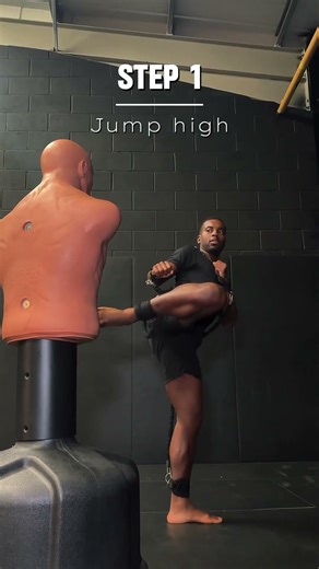 Jump double turning kick tutorial