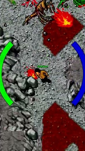 Meu primeiro Dragon no Tibia...