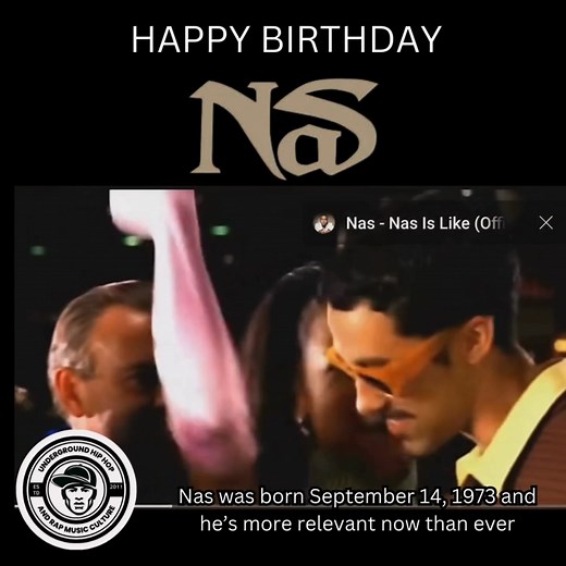 ✅ Nas was born September 14, 1973 and he’s more relevant now than ever ✅ Nas is the most important rapper right now because he’s one of the only emcees who keeps it 100 across generations. Old heads grew up on Illmatic, It Was Written, Stillmatic—those albums laid the blueprint. Younger fans hear “Ultra Black,” “King’s Disease,” and “Magic” and get the same respect. He’s not stuck in nostalgia, but he also never disrespected where he came from. That balance—real storytelling street wisdom evolut