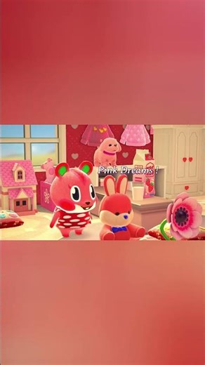 【ACNH】So Cute! Apple's Pink Dream Room 🍎アップルちゃんのお部屋
