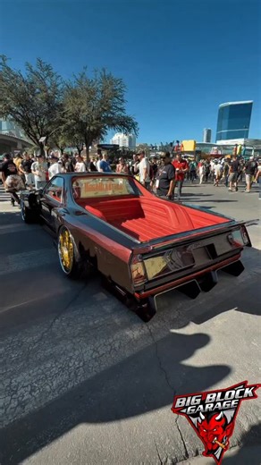 Big Block Garage™ on Instagram: "MonteMino SS is what happens when a Monte Carlo SS, 1979 El Camino, and Corvette have a late-night wrench party and forget the rules. It’s part muscle car, part pickup, all madness and it rolled into SEMA like a Chevy fever dream on four wheels. #monteminoss #chevrolet #montecarle #elcamino #corvette #restomod #sema2025 #sema #chevy #bigblockgarage #musclecar #truck #car #cars"