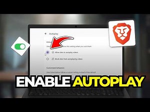 How To Enable Or Disable Autoplay On Brave Browser (Tutorial 2026)