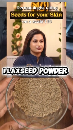 Glow Naturally with Flaxseed Powder ✨ #flaxseed #flaxseedpowder #flaxseedbenefits