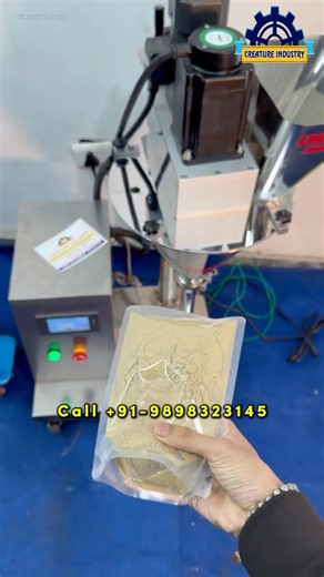 Automatic Powder Filling | Combo Of Band Sealer With Auger Filling Machine 2025 #augger #bandsealer