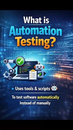 Automation Testing: Let software test itself, saving time and catching bugs faster #softwaretesting