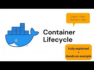 Docker Container Lifecycle Explained with hands on example | docker tutorial for beginners.