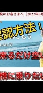 JAL国内線の空席の調べ方