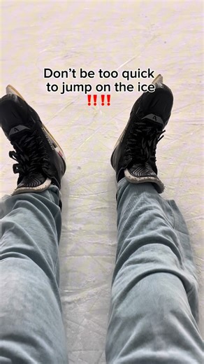Mazi Ahaneku on Instagram: "Step by step guide on how to ice skate for beginners ‼️ . . . . . #skating #hockey #skate #iceskating #figureskating #iceskate"