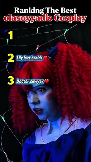 Ranking the best olasoyyadis poppy playtime Cosplay #cosplay #poppyplaytime #olasoyyadis #cosplayer