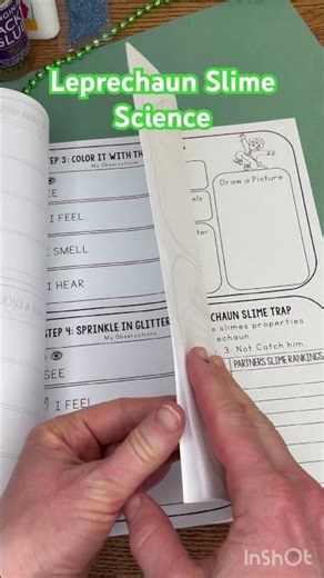 Saint Patrick’s Day Leprechaun Slime Trap Activity