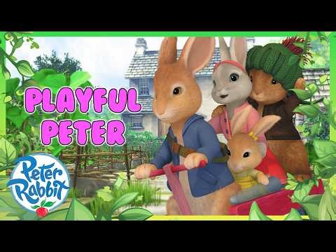 ‪@OfficialPeterRabbit‬ | 🐰 Peter's Neighborhood Playtime 🌳 | 1+ Hour | Cartoons For Kids