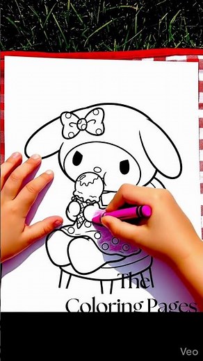 Free Printable Sanrio Coloring Pages for Kids Cute Hello Kitty and Friends Designs