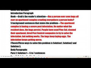 How To Write a Problem Solution Essay