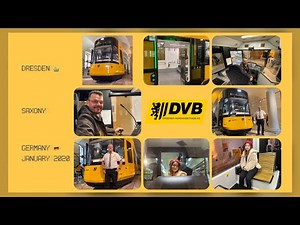 The new Dresden tram in the Dresden Transport Museum / Dresdens neue Straßenbahn im Verkehrsmuseum