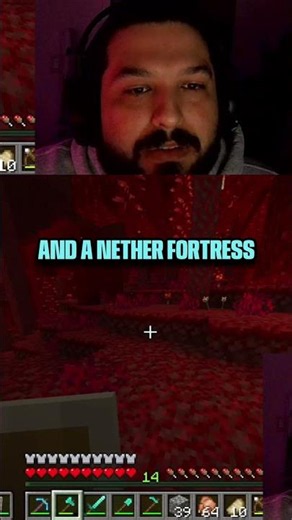 Can you find a Nether Fortress and a Bastion combined?