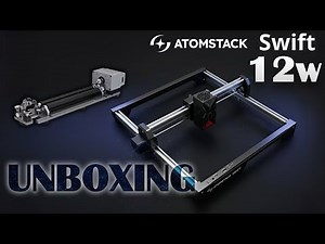 Láser 12w ATOMSTACK SWIFT - Unboxing
