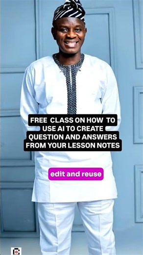 How To Use AI To Create Exam Questions And Answers From Lesson Notes | #AIForTeachers #ChatGPT #ai