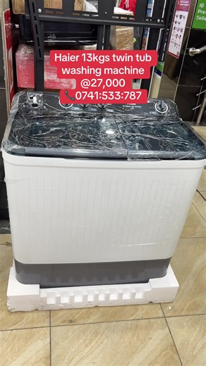 Buy Haier 13kg Twin Tub Washing Machine in Nairobi