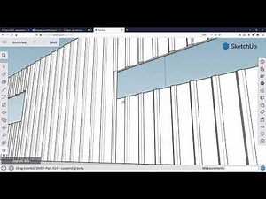 Sketchup Lesson 11: Basic Shipping Container Windows
