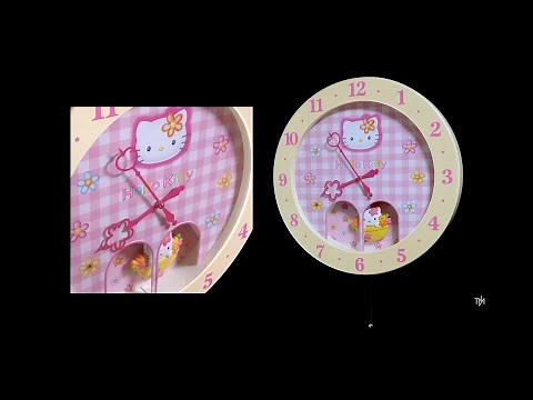 “Hello Kitty M756” CITIZEN Karakuri Clock （ハローキティM756 シチズンからくり時計）- 4MH756-003