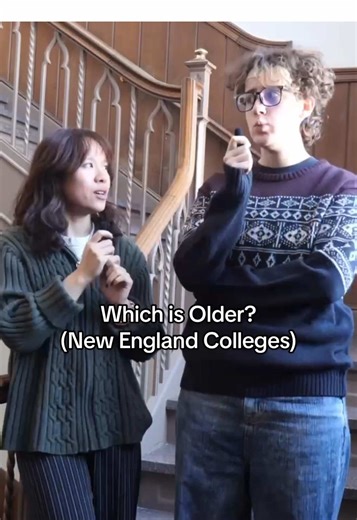 We're putting Trinity students' history knowledge to a test! Can you guess if Trinity is older or younger than other New England colleges? Let's find out in this video! @Wesleyan University @UConn @Harvard College @Connecticut College @MIT