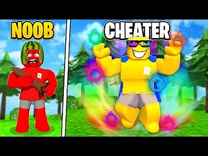 Roblox Bedwars But there's CHEATS to get SUPER POWERS