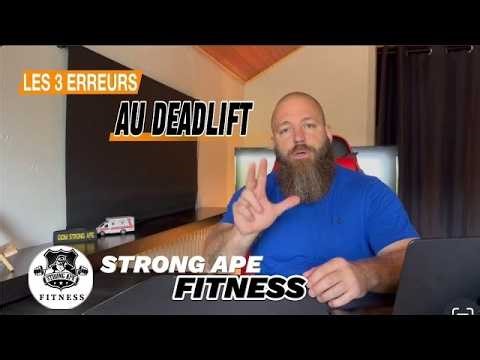 Deadlift ! 3 erreurs à éviter pour ne pas se blesser !!!