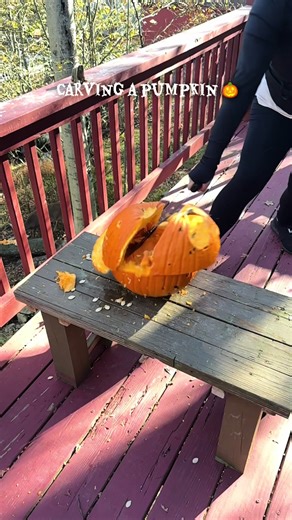The pumpkin had it coming…. #foryourpage #fyp #foryoupage #fypシ #fypシ゚viral