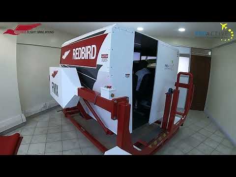 Redbird Full Motion Flight Simulator