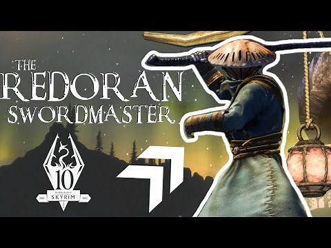 The Redoran Swordmaster [Skyrim Anniversary Edition Samurai Build]